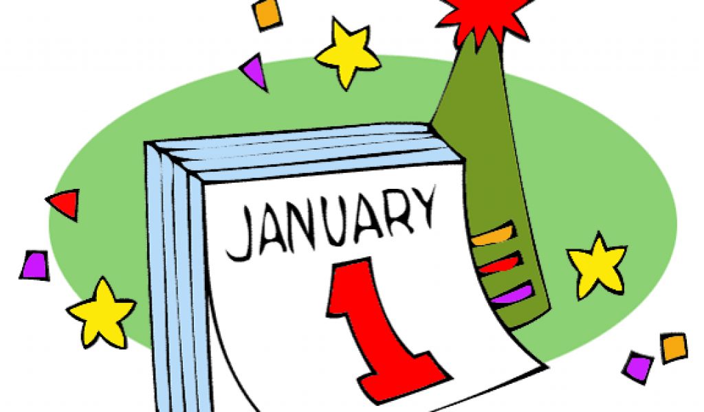 Year s day. New year's Day Clipart.