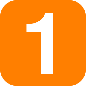 300x300 Number 1 Clip Art