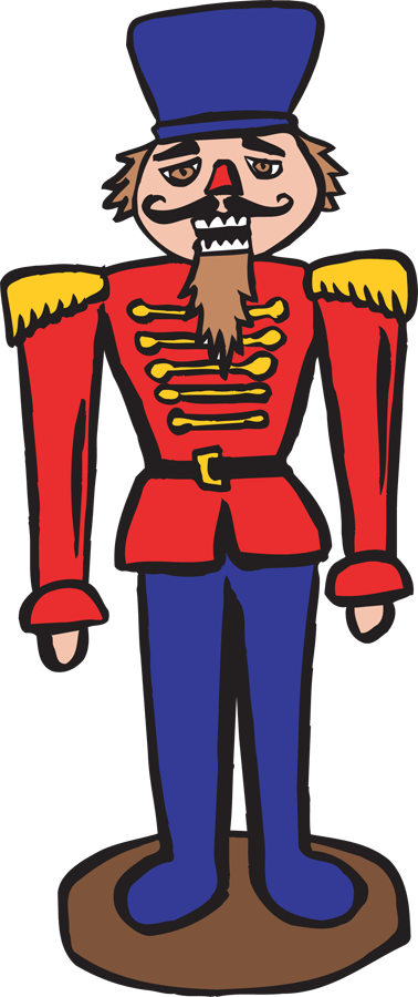 378x900 Nutcracker Clipart Free
