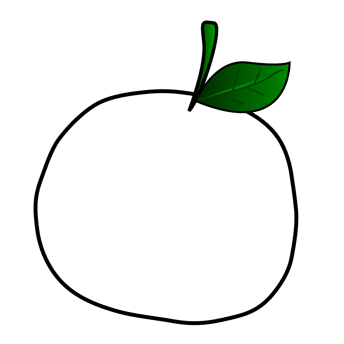 1331x1331 Orange Black And White Clipart