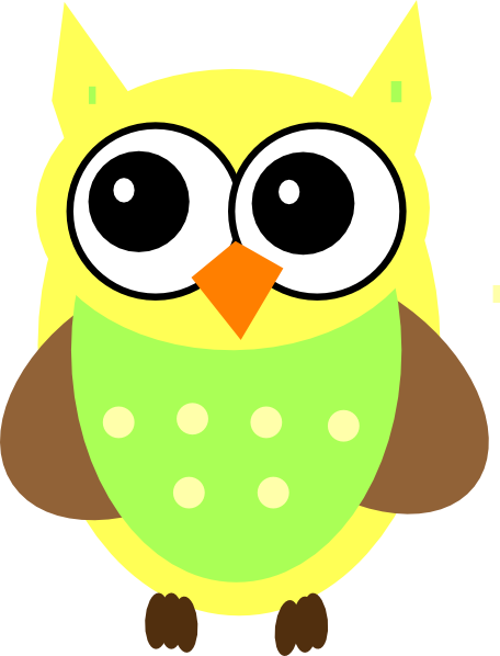 456x598 Owl Clipart Cartoon