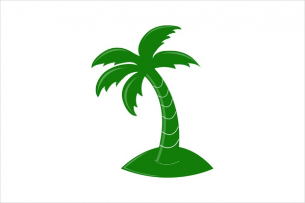 Free Palm Tree Vector Clipart