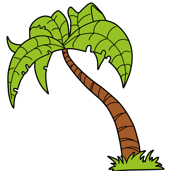 600x600 Palm Tree Stock Vector Image 123freevectors