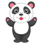 195x191 Free Panda Clipart