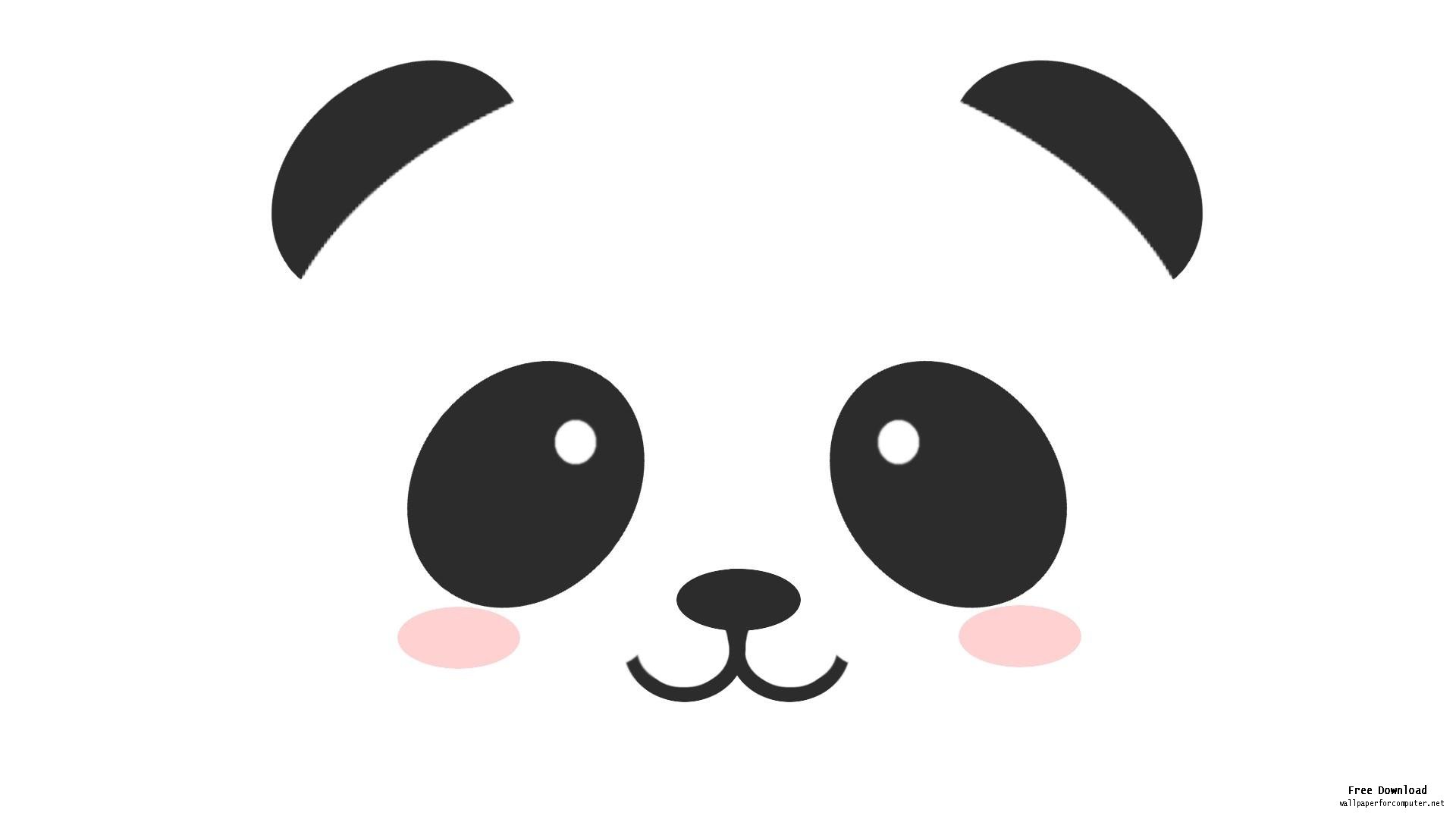 1920x1080 Best Cute Panda Clipart