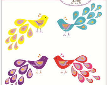 340x270 Peacock Wedding Clipart Clipart Panda