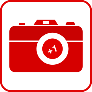 300x300 Red Camera Symbol Clip Art