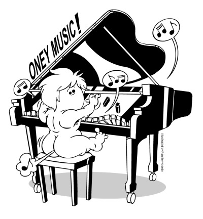 400x433 Grand Piano Clipart