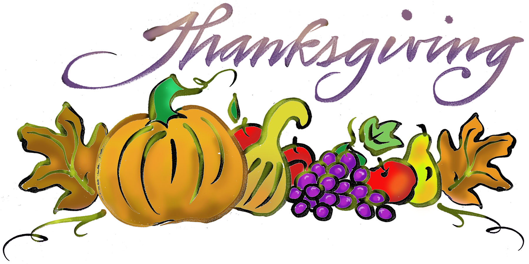 1800x900 Thanksgiving ~ Awesome Thanksgivingc2a0clip Artmagedeas Happy