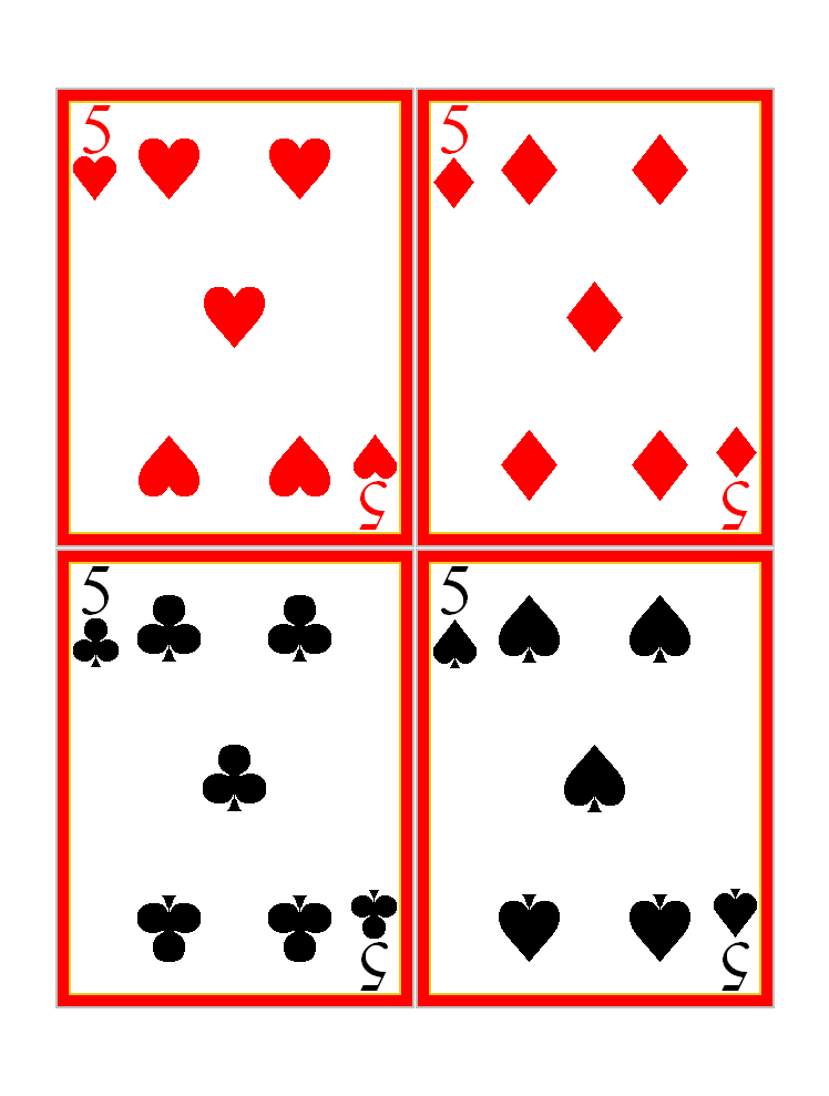 748x989 Free Playing Cards Images