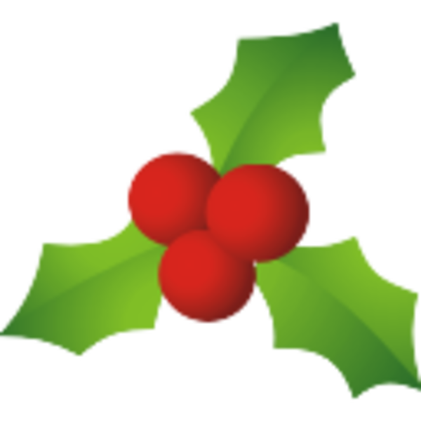 600x600 Mistletoe Clipart Border