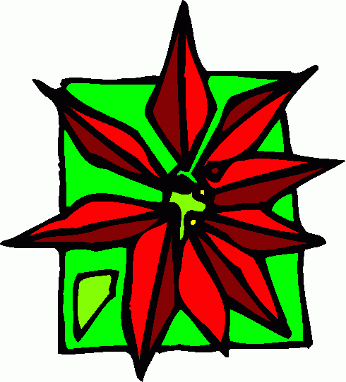 490x542 Free Poinsettia Cliparts