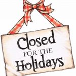150x150 5 Best Images Of Printable Holiday Closed Signs