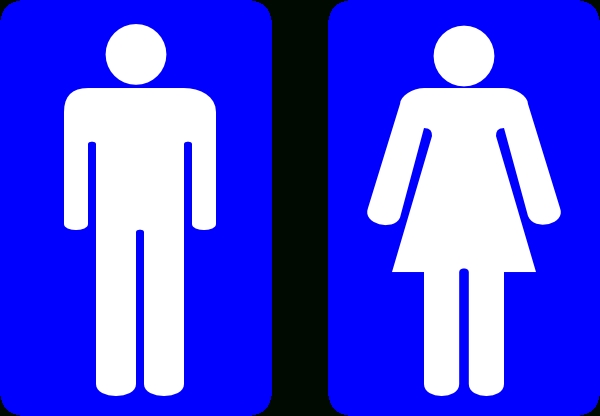 600x416 Toilet Signs Clip Art