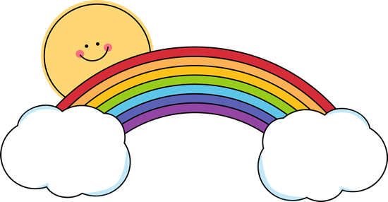 550x286 Rainbow Border Clipart