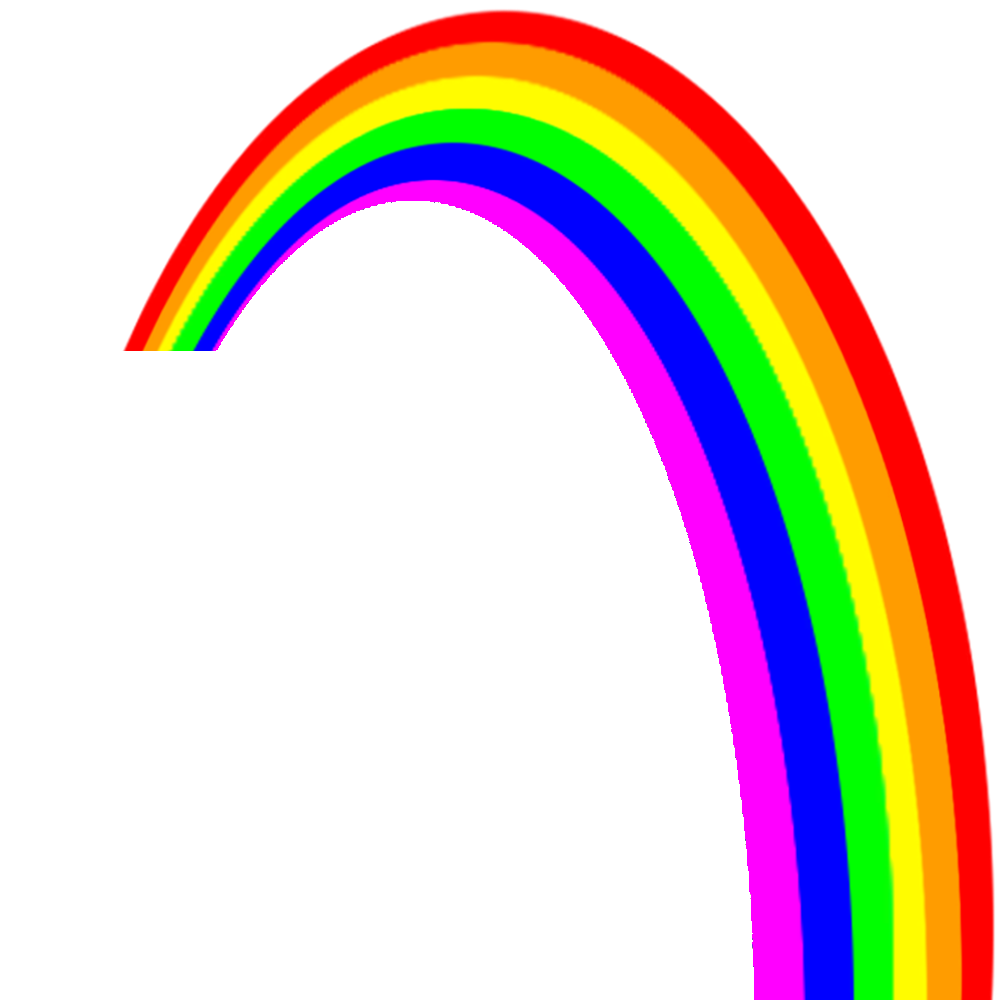 1000x1000 Rainbow Png Images Free Download