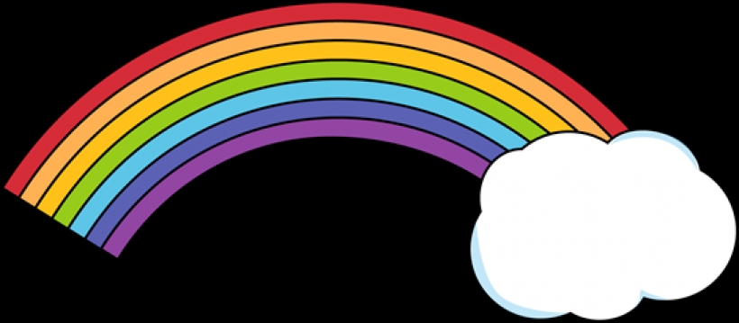 820x359 Free Rainbow Clipart Public Domain Rainbow Clip Art Images