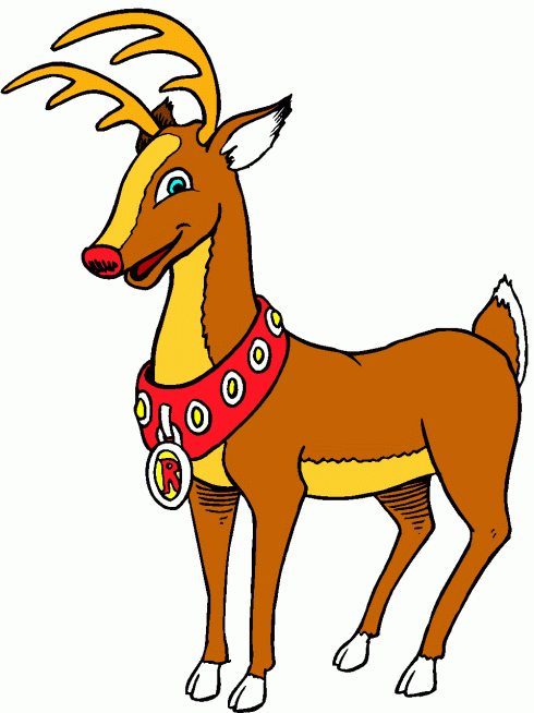 490x654 Free Reindeer Clipart Clipart Panda