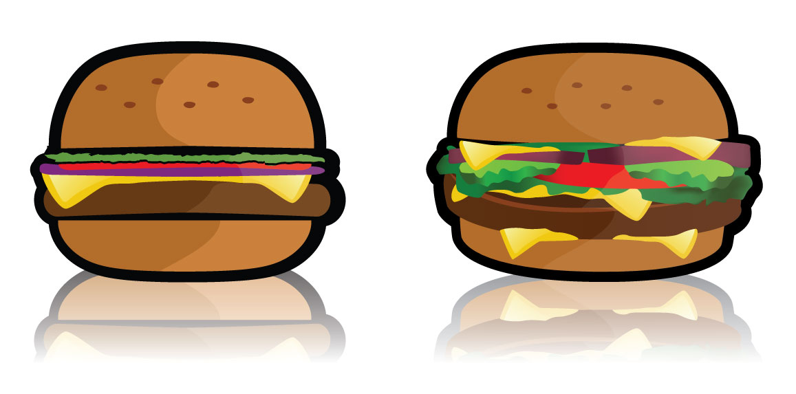1157x573 Free Vector Hamburger