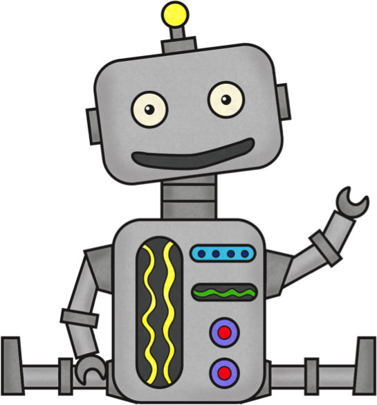 545x585 Robot Clipart