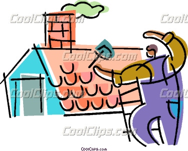 375x302 Clip Art Roof Repair Clipart