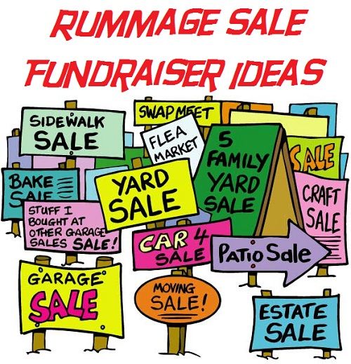 500x519 The Best Rummage Sale Ideas Rummage Sales Near