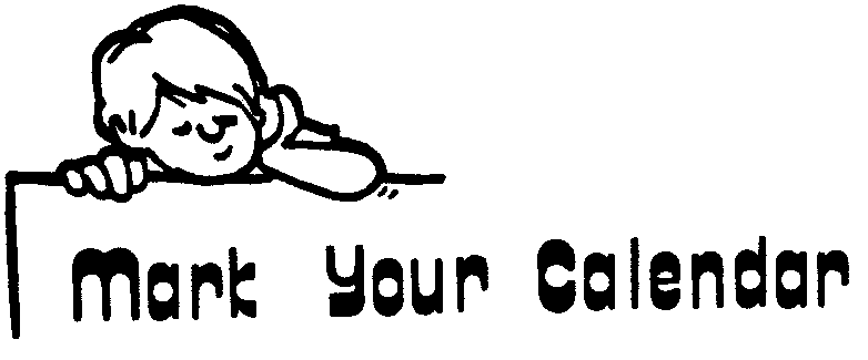 782x325 Mark Your Calendar School Clipart