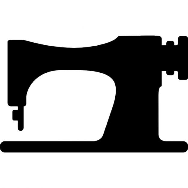 626x626 Sewing Machine Clipart Silhouette