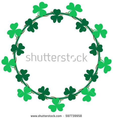 Free Shamrock Clipart Border | Free download on ClipArtMag