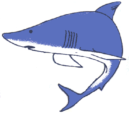 421x373 Free Clip Art Shark Clipart
