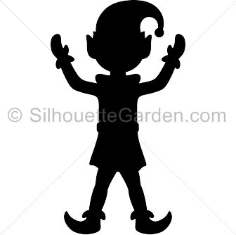 336x334 Elf Silhouette Clip Art. Download Free Versions Of The Image