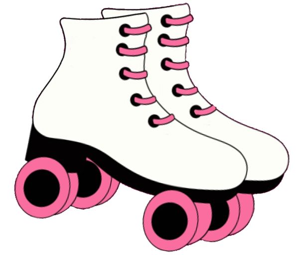 600x512 Skateboard Clipart Pink