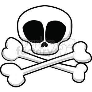 300x300 Royalty Free Baby Skull 374458 Vector Clip Art Image