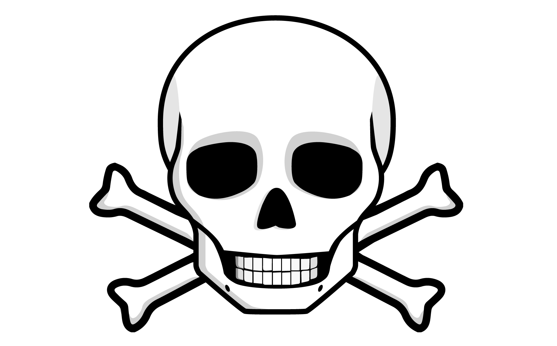 1920x1192 Skull Clipart Vector