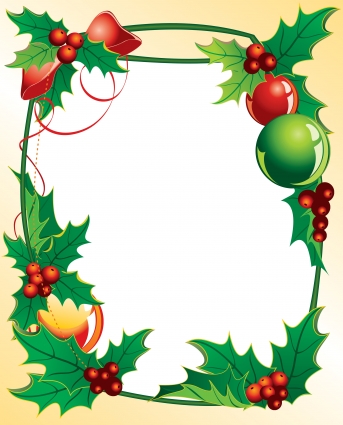 343x425 Christmas Border Xmas Borders Clip Art Clipart