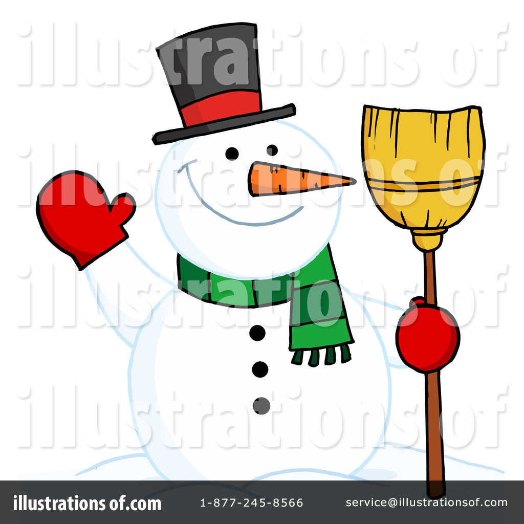 1024x1024 Snowman Clipart