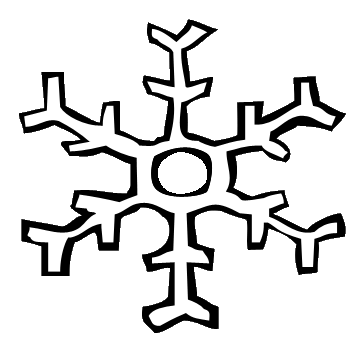 360x360 Top 75 Snowflake Clip Art