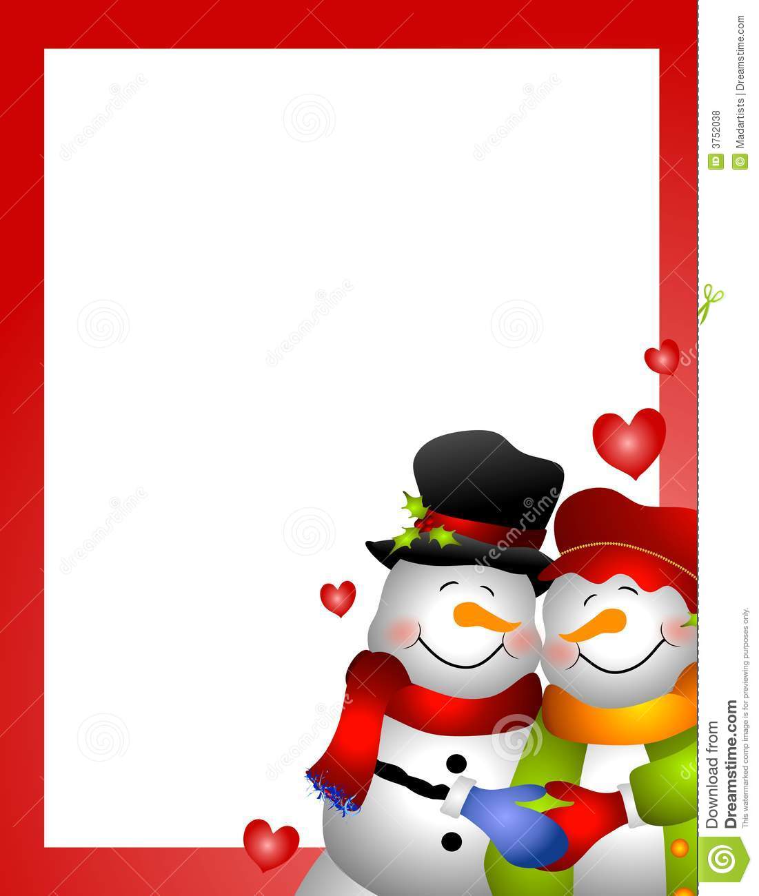 Free Snowman Clipart Border | Free download on ClipArtMag