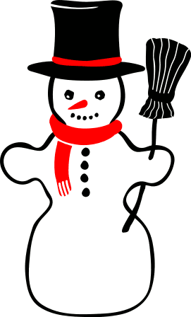271x448 Free Snowman Clipart Christmas Clip Art Images