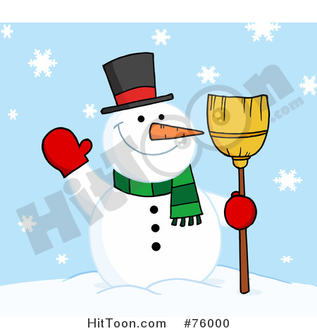 450x470 Snowman Clipart