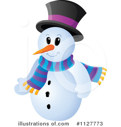 400x420 Snowman Clipart