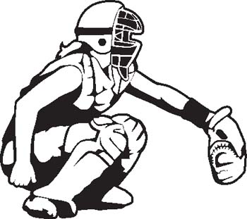 350x311 Free Softball Clip Art
