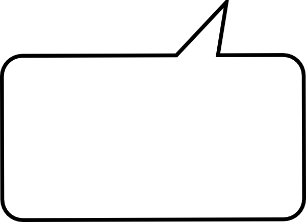 600x435 Speech Bubble Clip Art