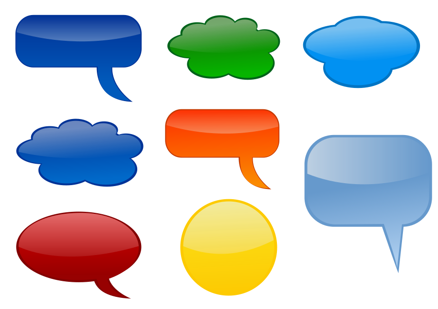 900x636 Speech Bubble Clipart Vector Clip Art Free Design