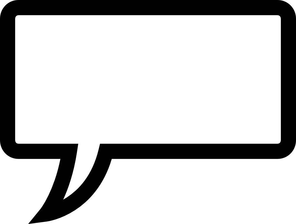 1000x755 Free Speech Bubble Clipart