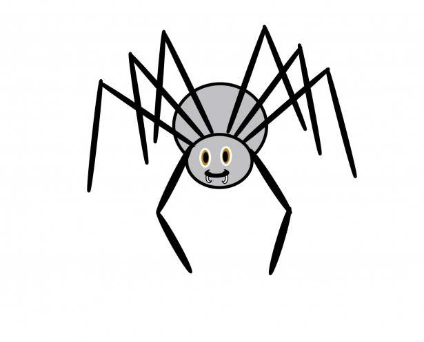 615x497 Clip Art Spider Clipart Panda
