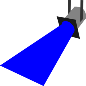300x300 Spotlight Lighting High Quality Clip Art Part 3