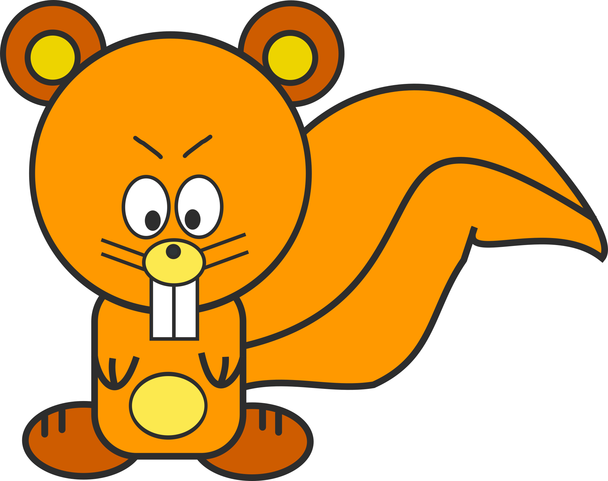 2000x1582 Squirrel Clipart Free Clipart Images