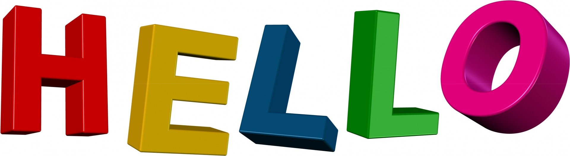 1920x527 Hello Clip Art Text Free Stock Photo