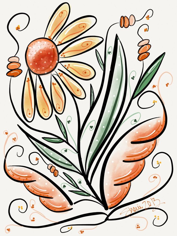 736x981 Late Summer Clipart